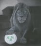 Celtic FC Lisbon Lion Art Print A3