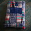 Patchwork Book Sleeve Handmade Vintage Fabric Book Pouch