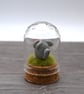 small grey dog keepsake figure - Image 3