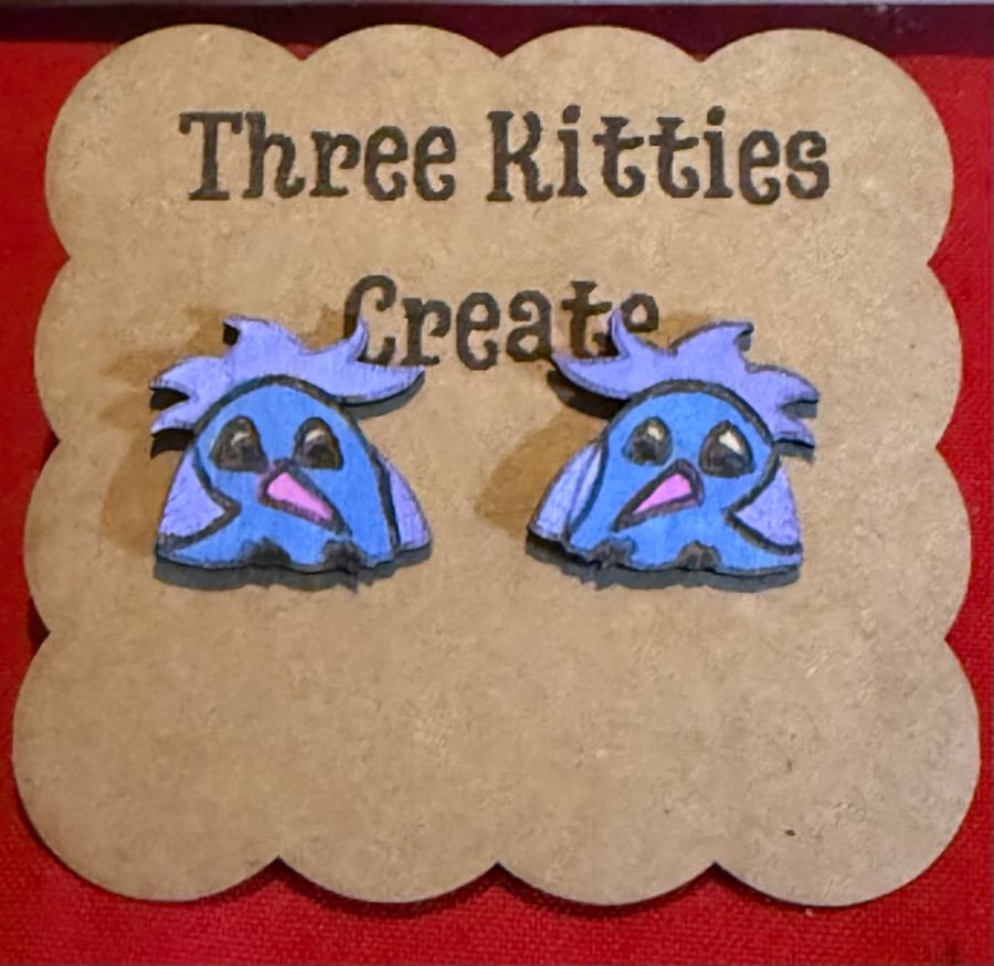 Bird Laser-Cut Stud Earrings – Fly High in Style