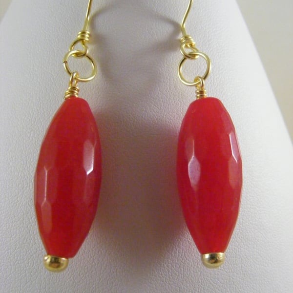 Red Quartzite Earrings