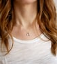 Handmade Silver Twin Leaf Necklace - Image 5