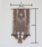 macrame wall hanging, bamboo boho style macrame - Image 5