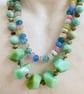 Chalconey chunky necklace 