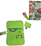 Interchangeable knitting needle case, fully zip around knit pro case,  - Image 1