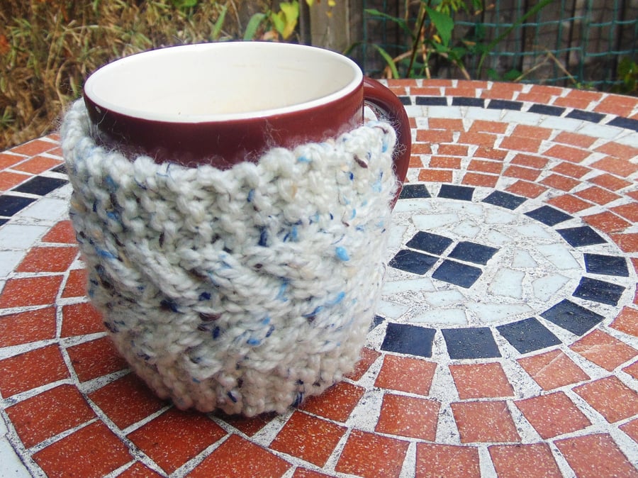 Hand knitted  Mug  Cosy 