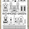RICHMOND GREEN tea towel