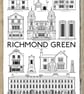 RICHMOND GREEN tea towel