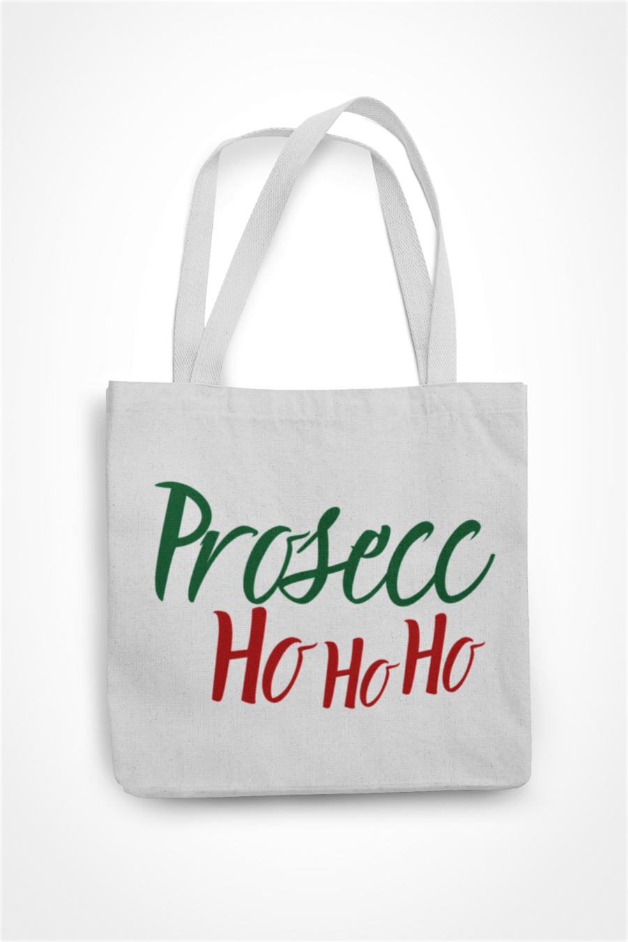 Prosecc HO HO HO - Funny Christmas Tote Bag - Shopper Bag xmas Gift