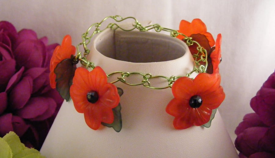 Poppy Bracelet.