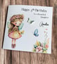 Personalised Birthday card For Girl Happy Birthday Daughter Granddaughter Niece  - Image 3