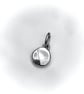Small silver dot pendant - Image 2