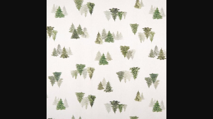 Christmas Trees Tablecloth.  Rectangle  250 x 135cm  