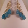 Turquoise Quartzite Gemstone Drop Earrings