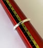 Sterling Silver Ring, Extra-chunky, Unisex, Hallmarked, size U - Image 5