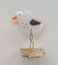 Fused Glass Seagull Ornament: Beach Coastal Decor - Image 3
