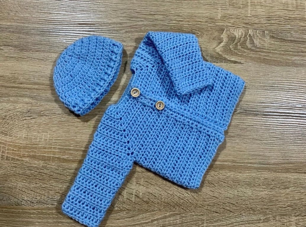 Newborn baby boy gift set