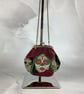 Day of the Dead coin purse, Gothic frame purse, Colour and chain options - Image 5