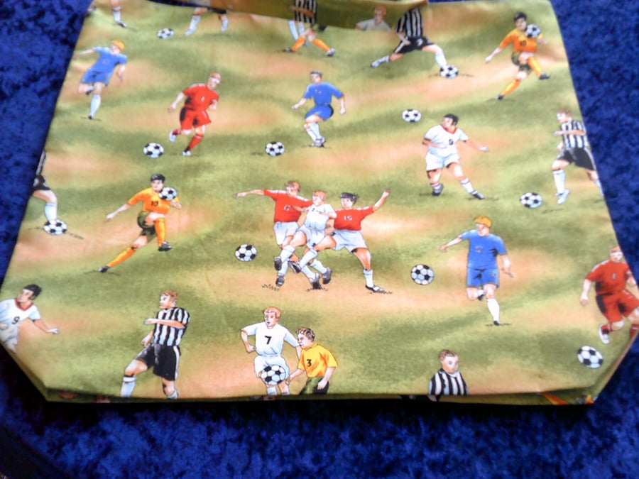 Footballers Fabric Bag
