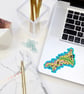 Cornwall Map Sticker - Image 5