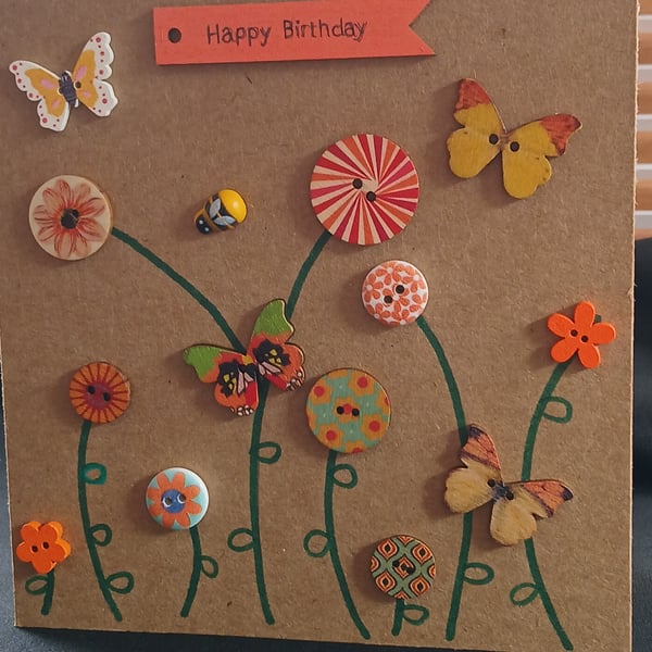 Handmade birthday card 