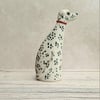 Dalmatian spotty dog,handmade Pottery dog