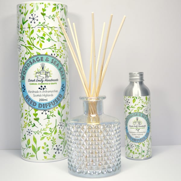 Woodsage & Sea Salt Reed Diffuser