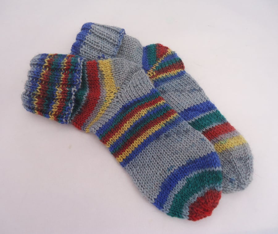 Hand Knit Socks for Children, Toddlers Socks, Winter Socks, Boots Socks