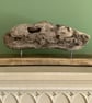 Handmade Driftwood Unique Sculpture  Modern Abstract Original Coastal Art Decor