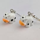 Cow earrings