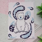 Polar Bear Art Print
