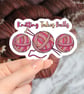 Knitting Takes Balls - Knitting Sticker - Image 1