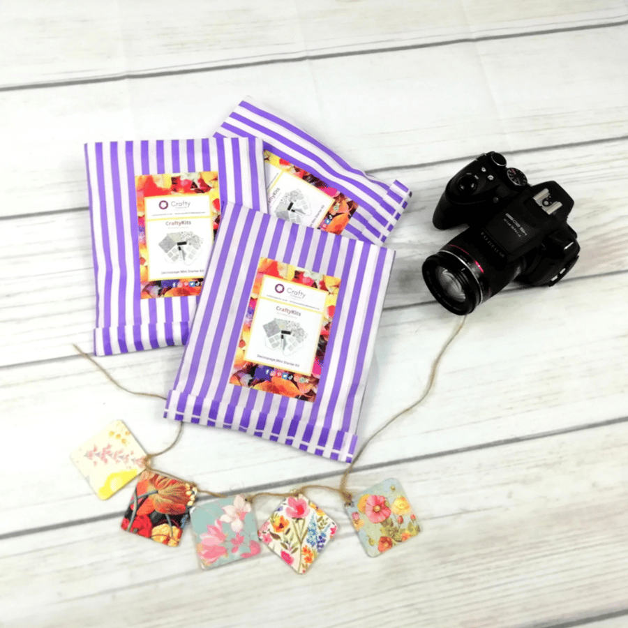 Mini Decoupage Coaster Starter Kit