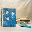 Coptic Journal with Nigella from my Garden (Folksy143)