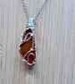 Scottish Sea Glass Necklace – One of a Kind Beach Glass Pendant – Coastal Gift - Image 3