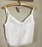 Cami and French Knickers Set white - Image 2