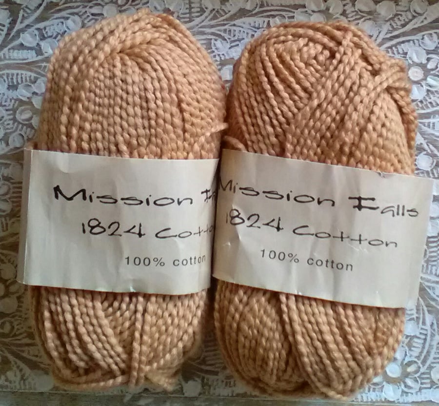 100g MISSION FALLS 1824 Cotton yarn 