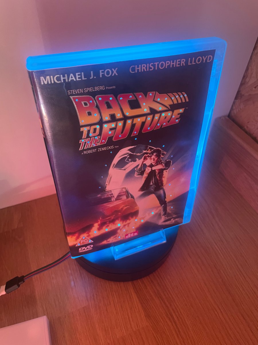 Back to the Future Multicolour Neon Nightlight