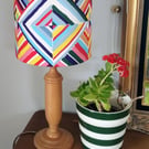 Festival Brights Classic Cylindrical Drum Lampshade.