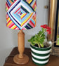 Festival Brights Classic Cylindrical Drum Lampshade.