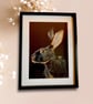 The Belgian Hare Framed GiclEe Print