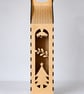 Christmas Wine Bottle Gift Box – Wooden Wine Carrier – Christmas Gift