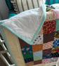 Baby quilt, stroller quilt, patchwork playmat - Image 4