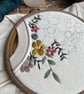 Stick and Stitch Bold Flower Embroidery Design - Image 9