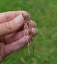 Hammered Copper Zigzag Dangle Earrings - Image 6