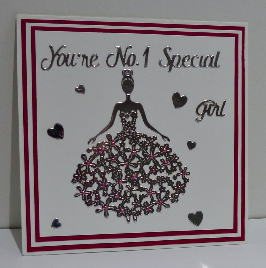 Quality Special Girl card