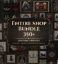 Gothic Cross Stitch Bundle, 350 Medieval & Fantasy PDF Patterns, Lifetime Access