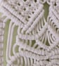 White Macrame Wall Hanging. - Image 3