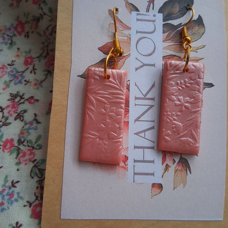 CLEARANCE! polymer clay earrings handmade- reduced-no 6