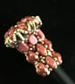 Beaded pencil topper - red - Image 1